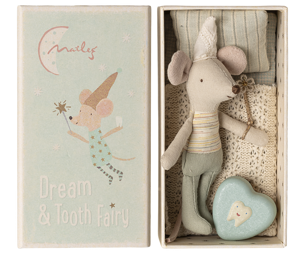 Tooth fairy mouse, Little brother in matchbox